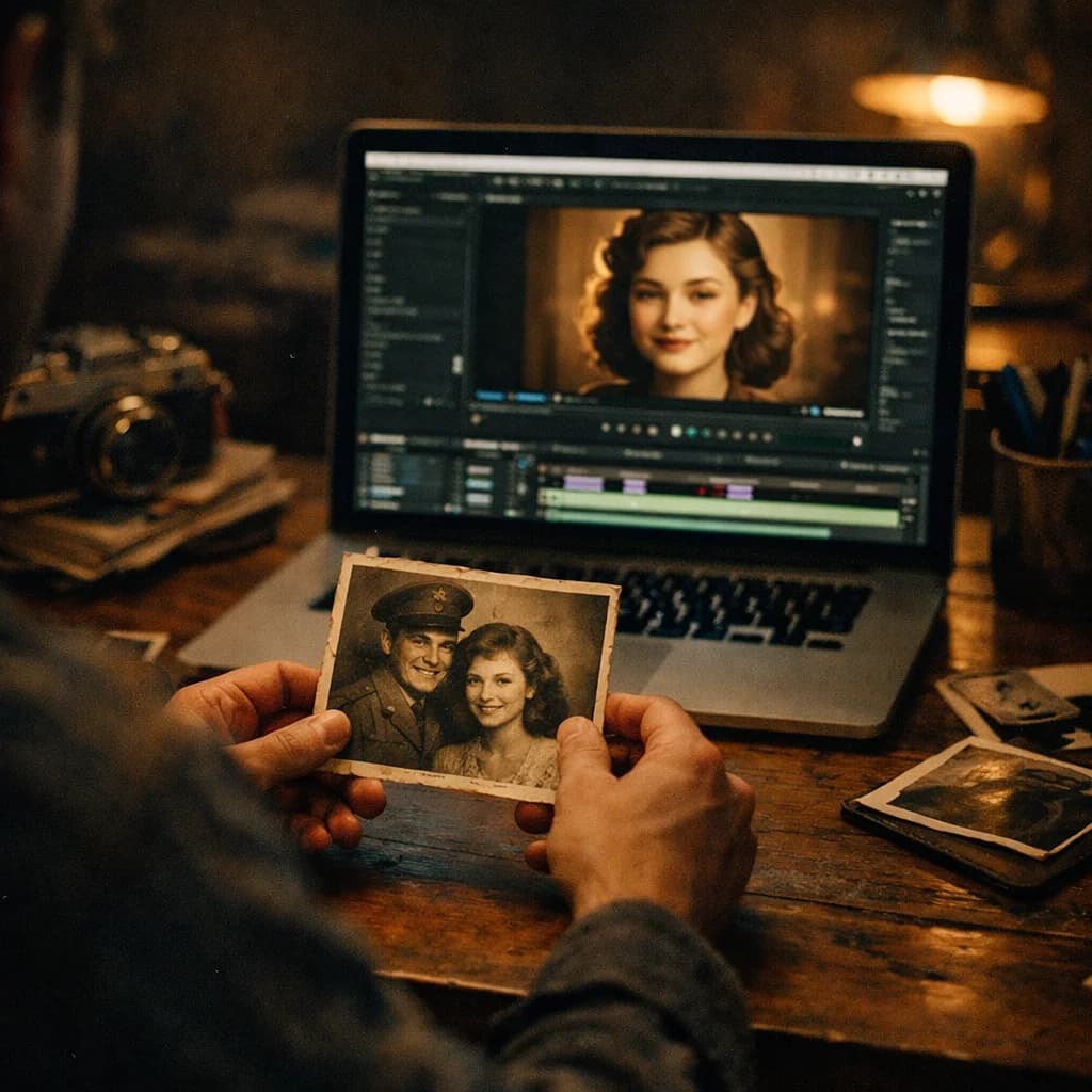 Нейросеть анимирует фото: делаю портрет живым за 5 минут